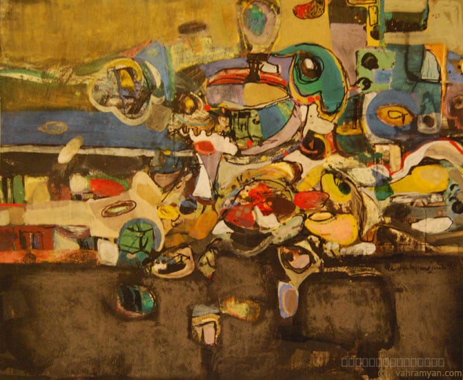 Artwork, graphic artwork, by Armen Vahramyan