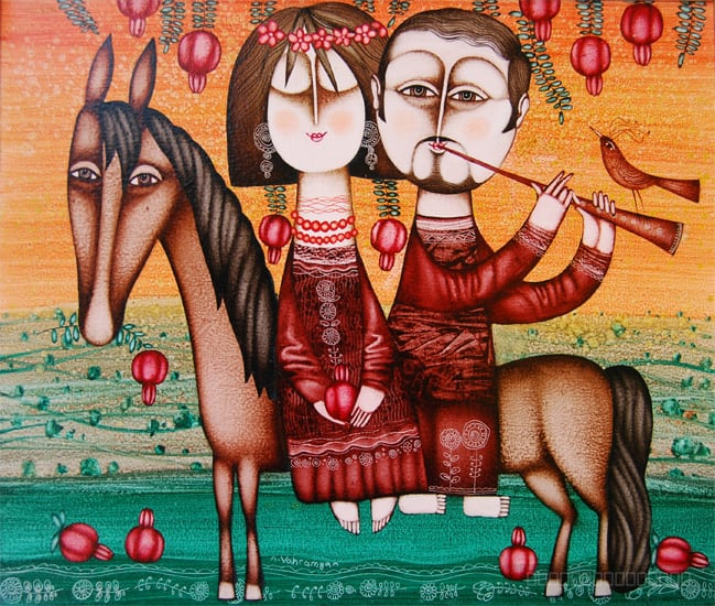 Artwork, painting, by Armen Vahramyan