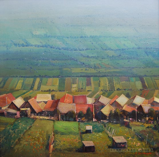 Artwork, landscape, by Armen Vahramyan