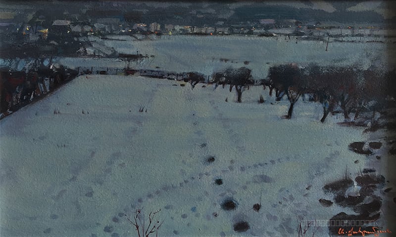 Artwork, landscape, by Armen Vahramyan