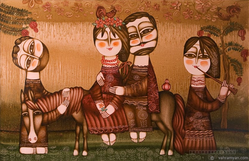 Artwork, painting, by Armen Vahramyan
