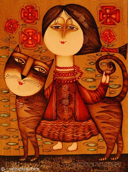 Artwork, painting, by Armen Vahramyan