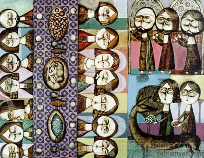 Artwork, painting, by Armen Vahramyan