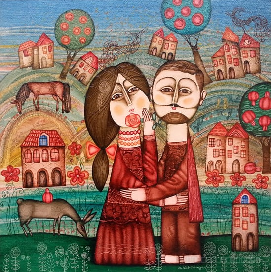 Artwork, painting, by Armen Vahramyan