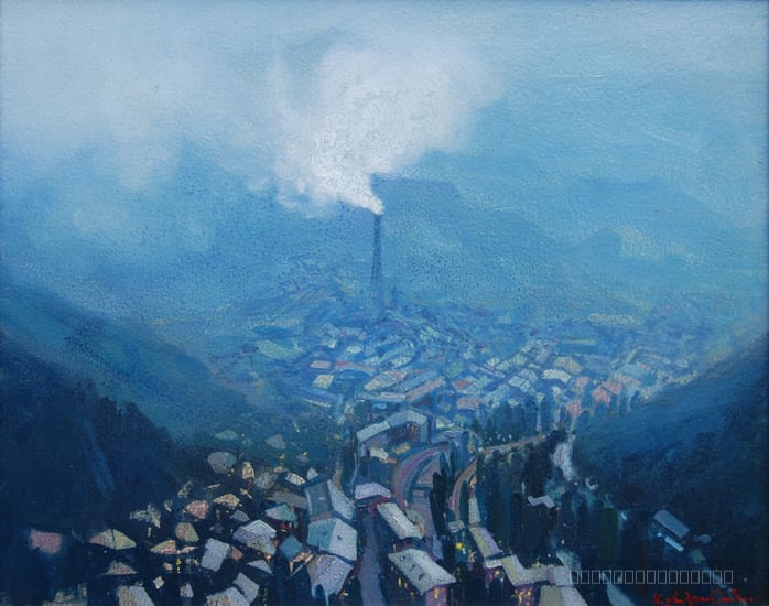 Artwork, landscape, by Armen Vahramyan