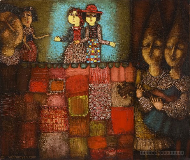 Artwork, painting, by Armen Vahramyan