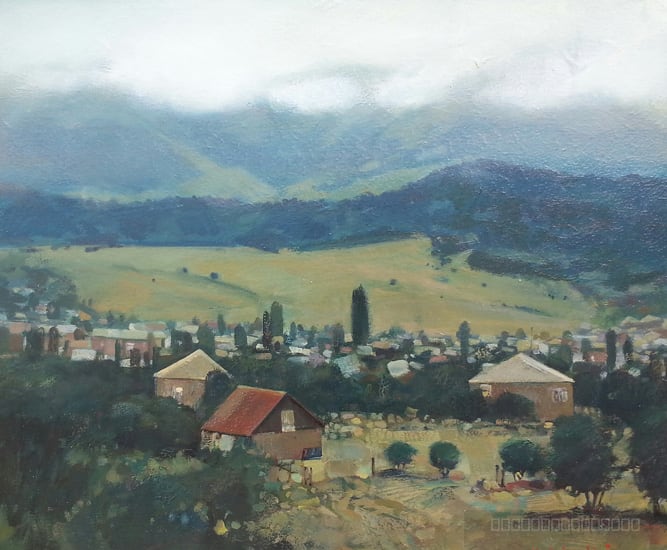 Artwork, landscape, by Armen Vahramyan