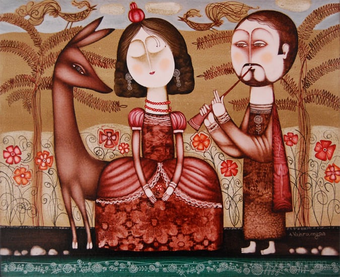 Artwork, painting, by Armen Vahramyan