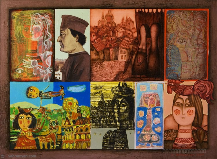 Artwork, painting, by Armen Vahramyan