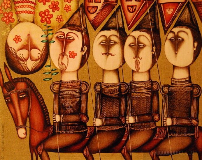 Artwork, painting, by Armen Vahramyan