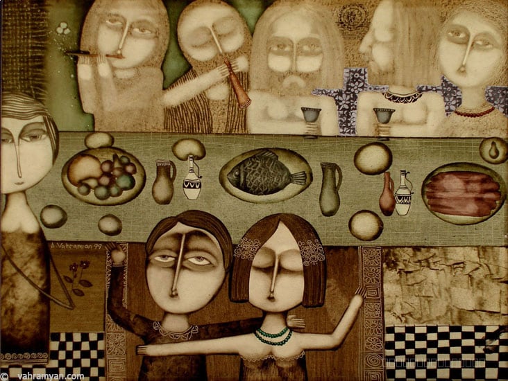 Artwork, graphic artwork, by Armen Vahramyan