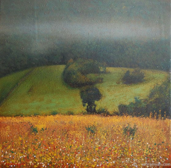 Artwork, landscape, by Armen Vahramyan