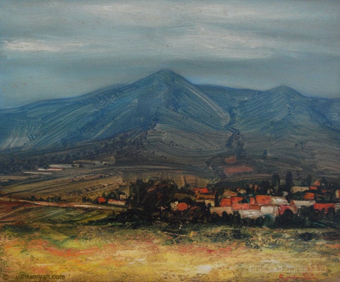 Artwork, landscape, by Armen Vahramyan