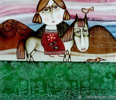 Artwork, graphic artwork, by Armen Vahramyan