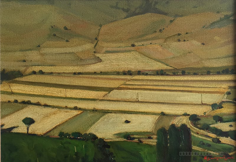 Artwork, landscape, by Armen Vahramyan