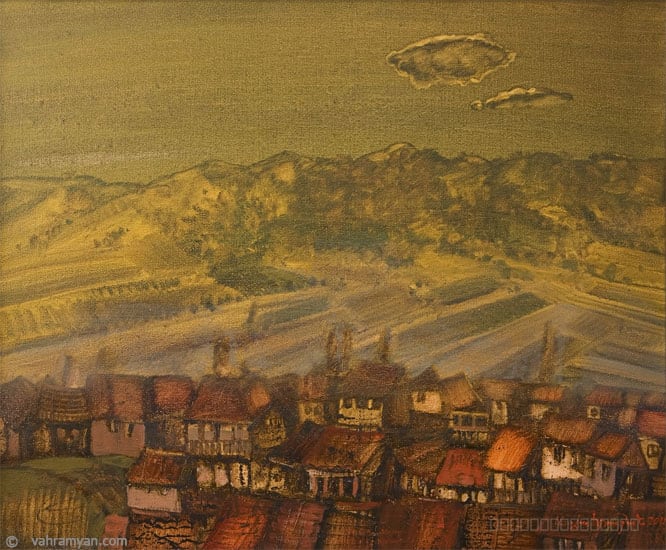 Artwork, landscape, by Armen Vahramyan