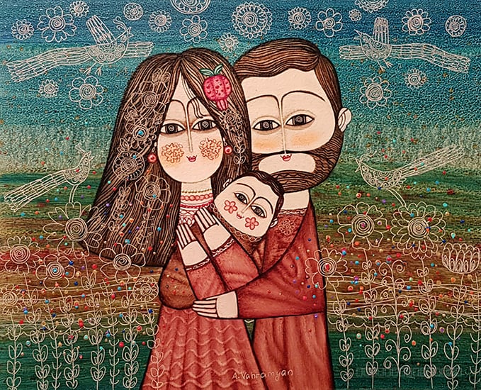 Artwork, painting, by Armen Vahramyan