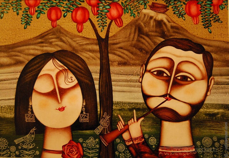 Artwork, graphic artwork, by Armen Vahramyan