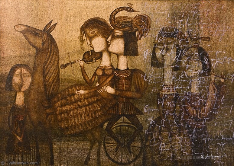 Artwork, painting, by Armen Vahramyan