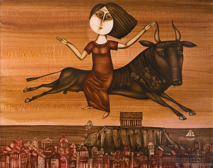 Artwork, painting, by Armen Vahramyan