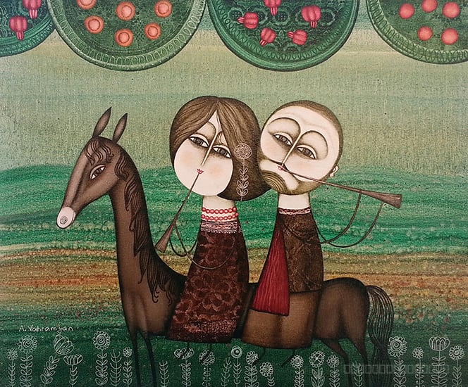 Artwork, painting, by Armen Vahramyan