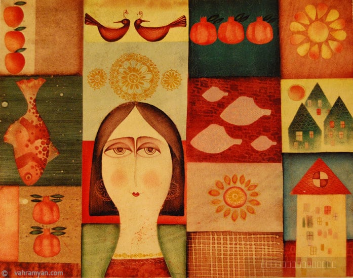 Artwork, painting, by Armen Vahramyan
