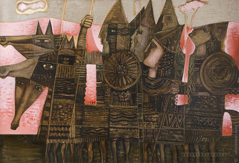 Artwork, painting, by Armen Vahramyan