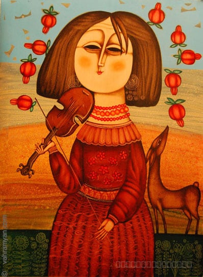 Artwork, painting, by Armen Vahramyan