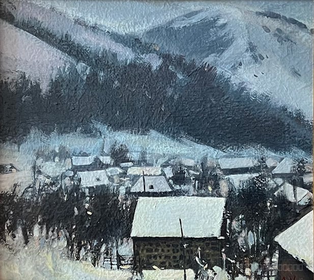 Artwork, landscape, by Armen Vahramyan