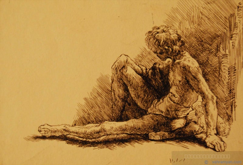 Artwork, graphic artwork, by Armen Vahramyan