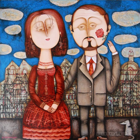 Artwork, painting, by Armen Vahramyan