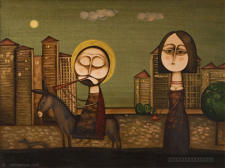 Artwork, painting, by Armen Vahramyan