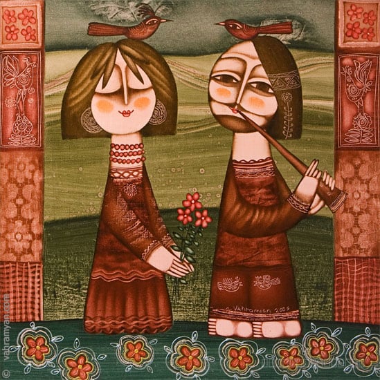 Artwork, painting, by Armen Vahramyan