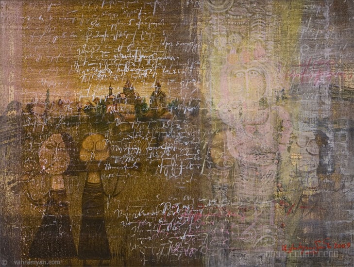 Artwork, painting, by Armen Vahramyan