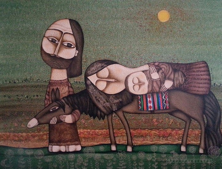 Artwork, painting, by Armen Vahramyan