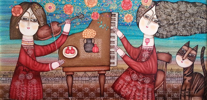 Artwork, painting, by Armen Vahramyan