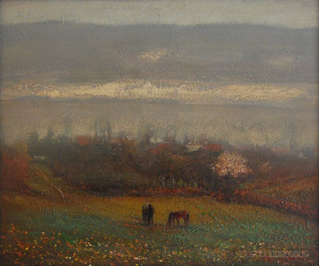 Artwork, landscape, by Armen Vahramyan