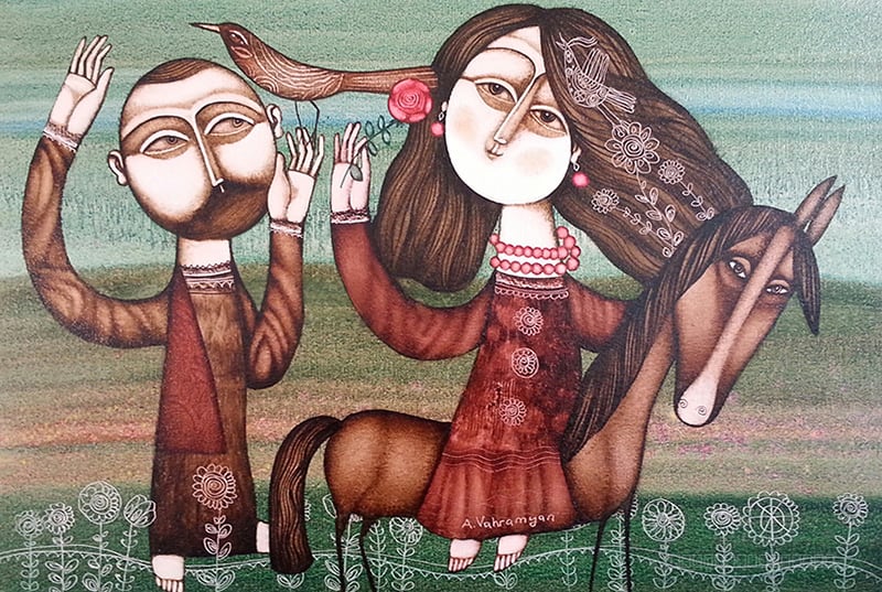 Artwork, painting, by Armen Vahramyan
