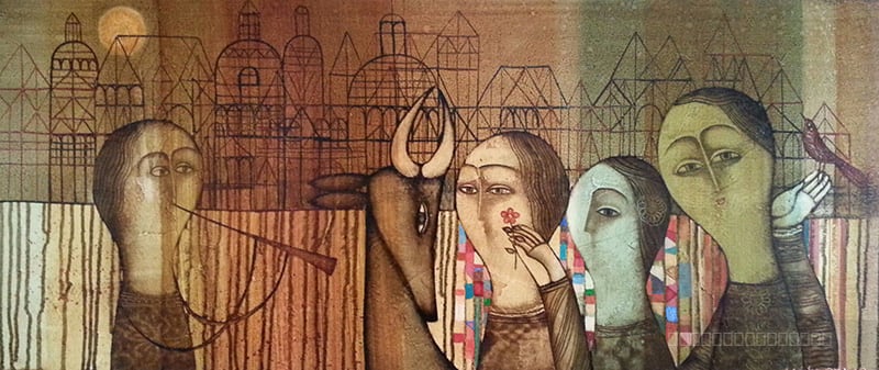 Artwork, painting, by Armen Vahramyan