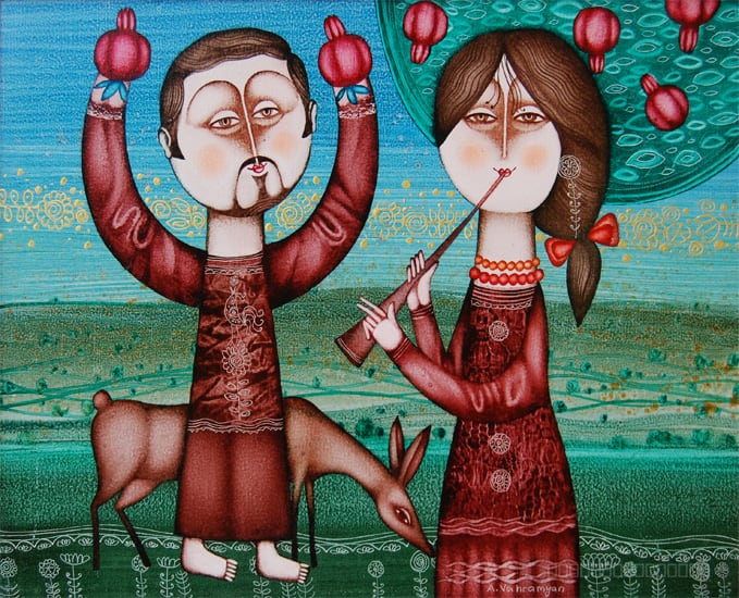 Artwork, painting, by Armen Vahramyan