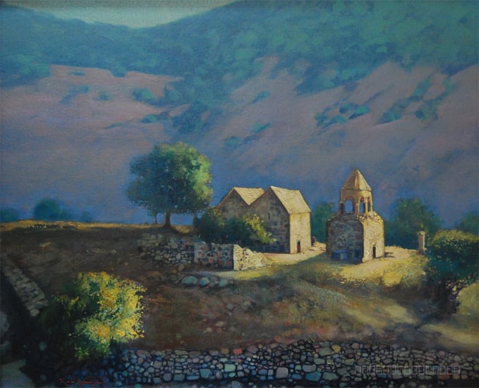 Artwork, landscape, by Armen Vahramyan