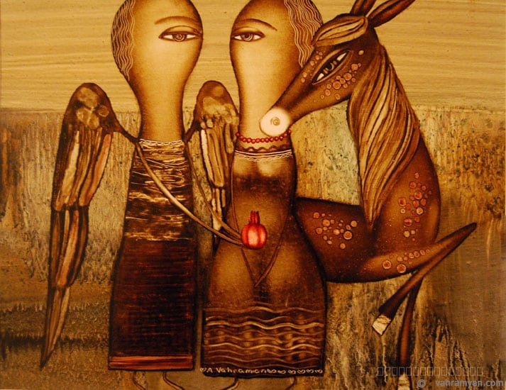Artwork, graphic artwork, by Armen Vahramyan