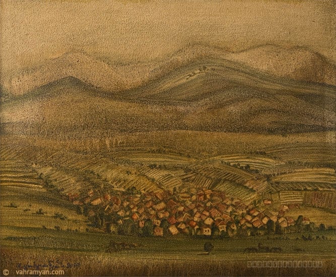 Artwork, landscape, by Armen Vahramyan