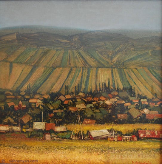 Artwork, landscape, by Armen Vahramyan