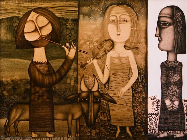 Artwork, painting, by Armen Vahramyan
