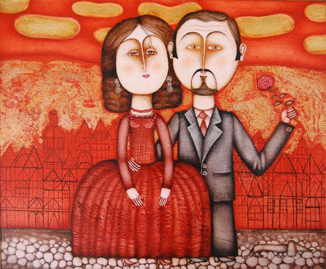 Artwork, painting, by Armen Vahramyan