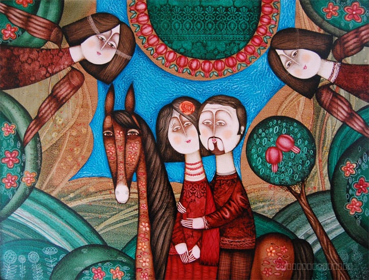 Artwork, painting, by Armen Vahramyan