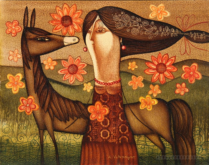 Artwork, painting, by Armen Vahramyan