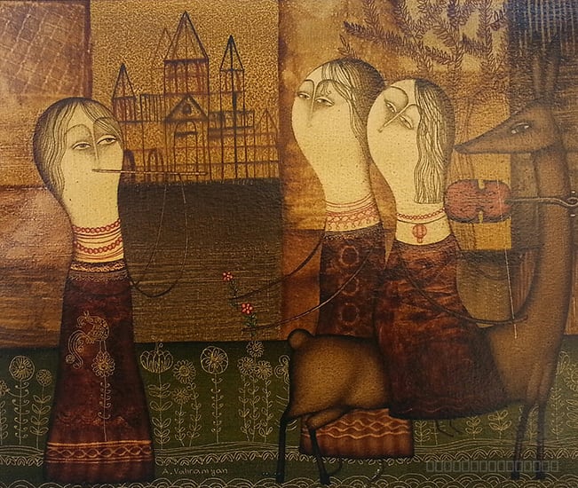Artwork, painting, by Armen Vahramyan