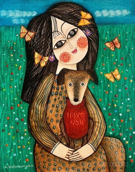 Artwork, painting, by Armen Vahramyan